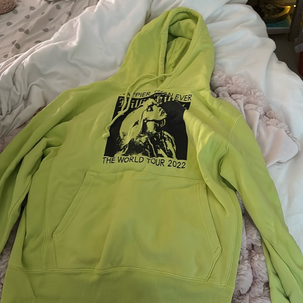 billie ellish happier than ever tour hoodie